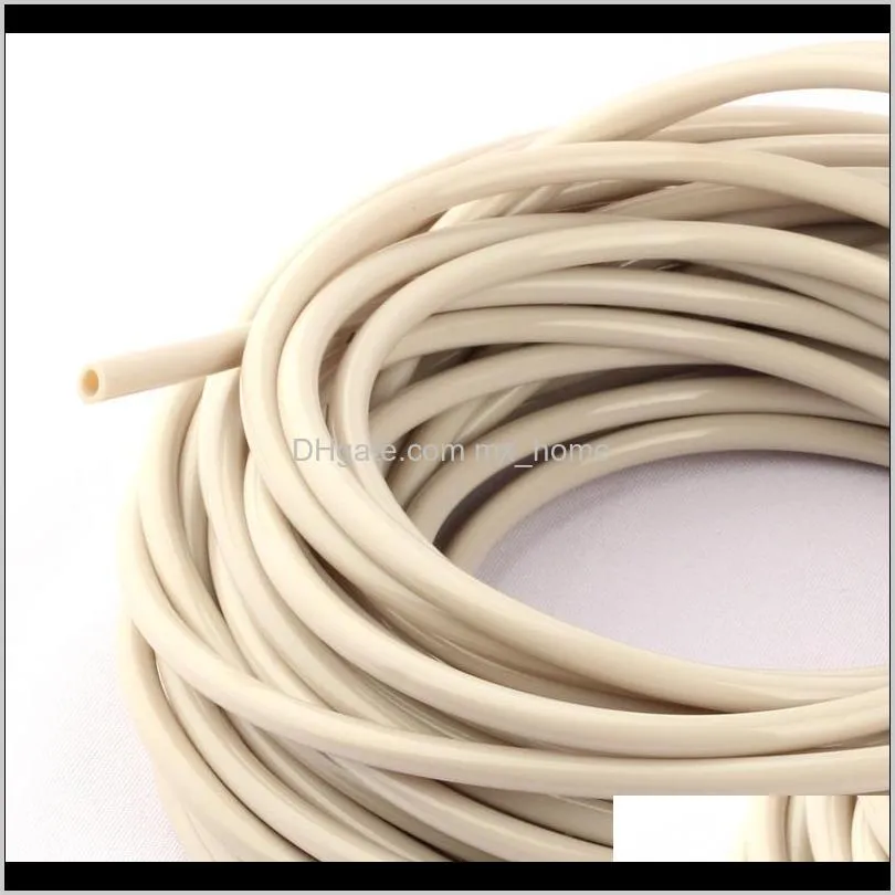 10m 20m 50m 4/7mm white garden hose greenhouse drip irrigation pipe hi-quality watering system soft irrigation pipe hose