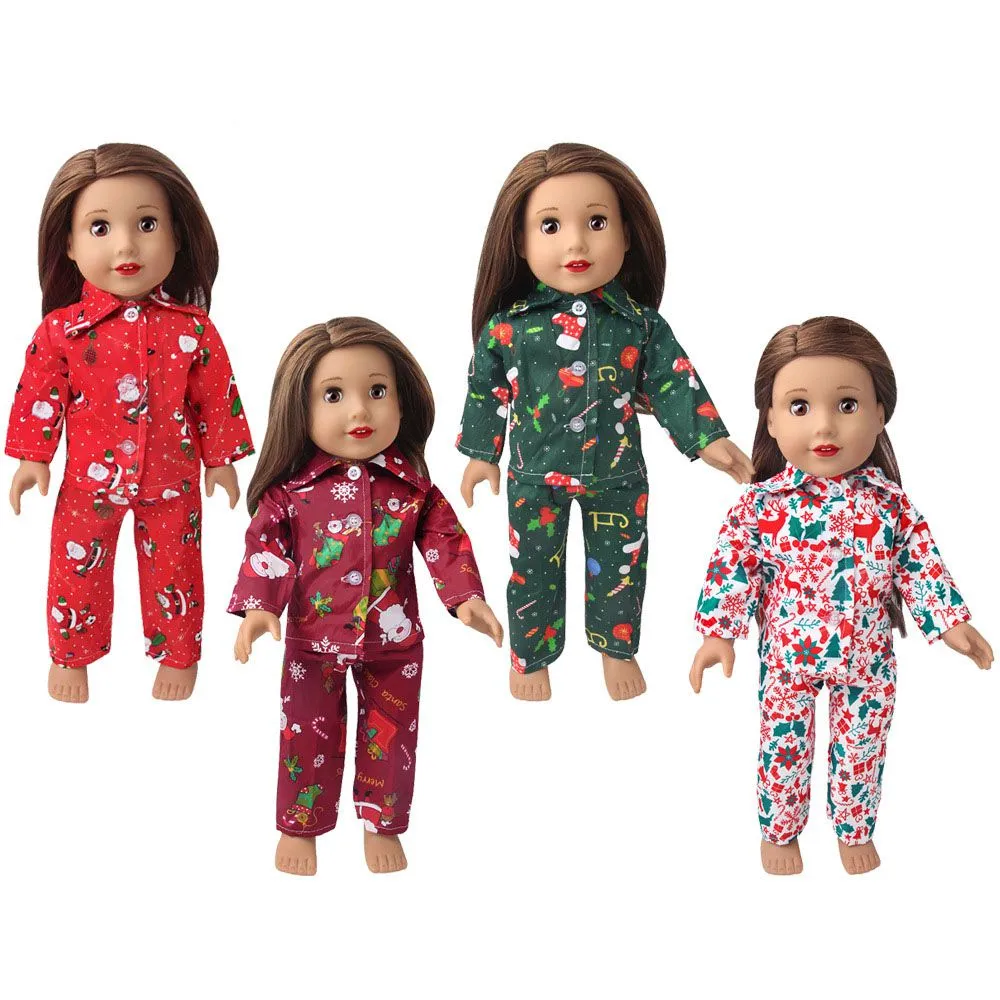 Juego De Ropa De Muñecas Camisa, Ropa De Dormir Para Muñecas De 18