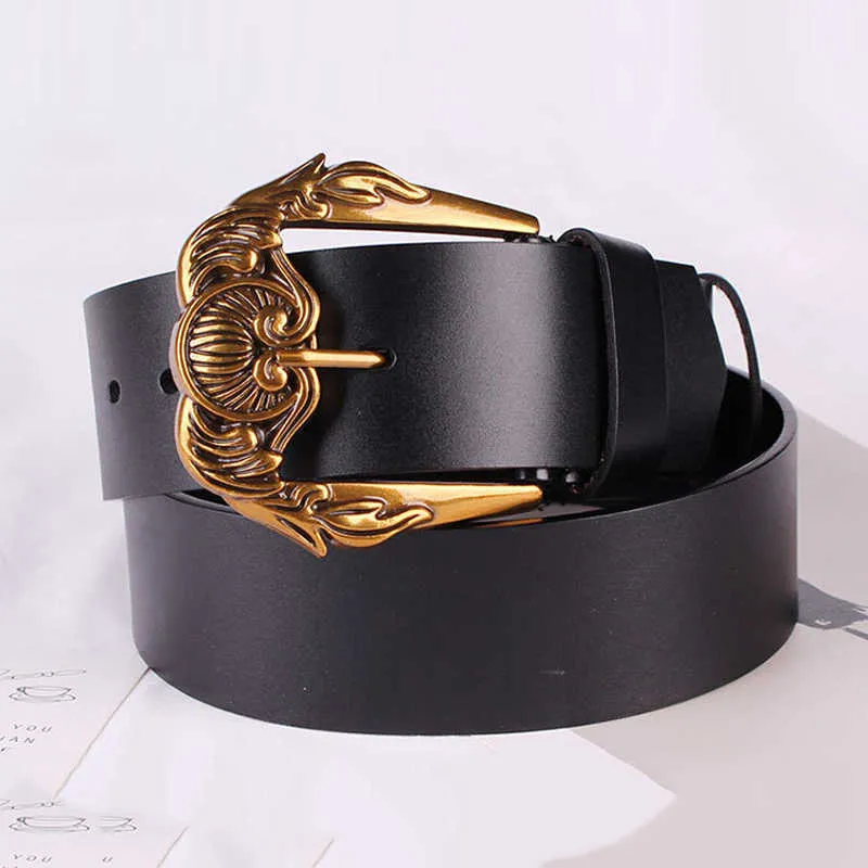 knee length dresses for ladies Double Buckle Waist Belt – Leather Wide Belt Womens