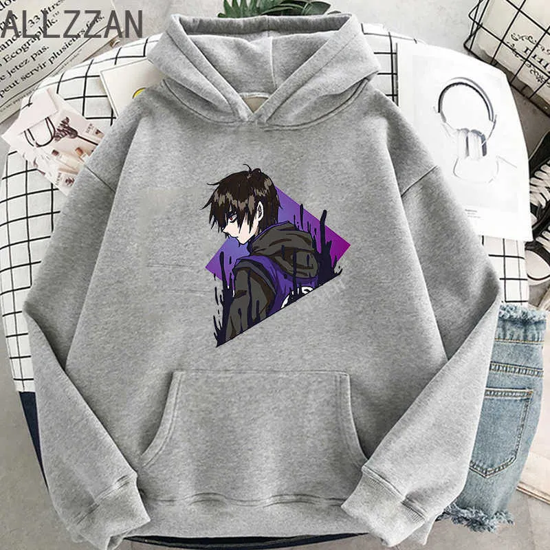 Anime Scissor Seven Hoodie Symbols Killer Funny Streetwear Pullover Oversize Sweatshirts Clothes
