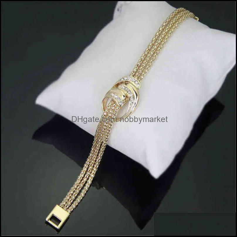 pcs Jewelry Set for Women African Beads Wedding Twist Choker Necklace Bridal Dubai Gold Color Jewellery s