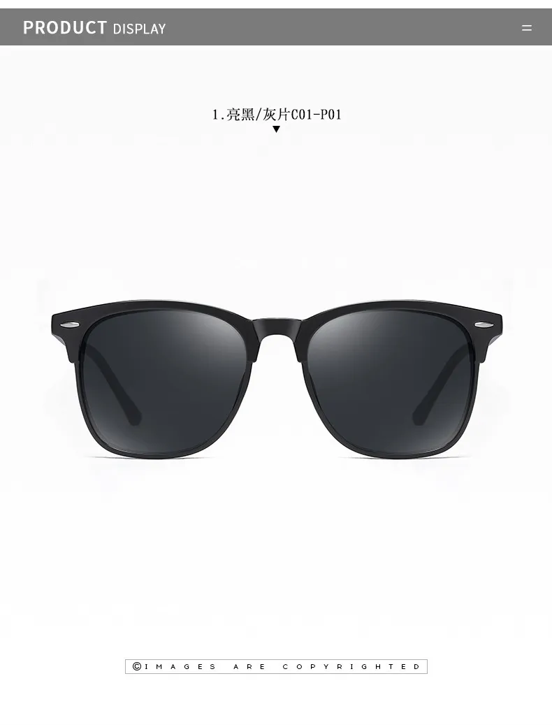 Cheap AORON Polarized Photochromic Sunglasses Men Transition Lens
