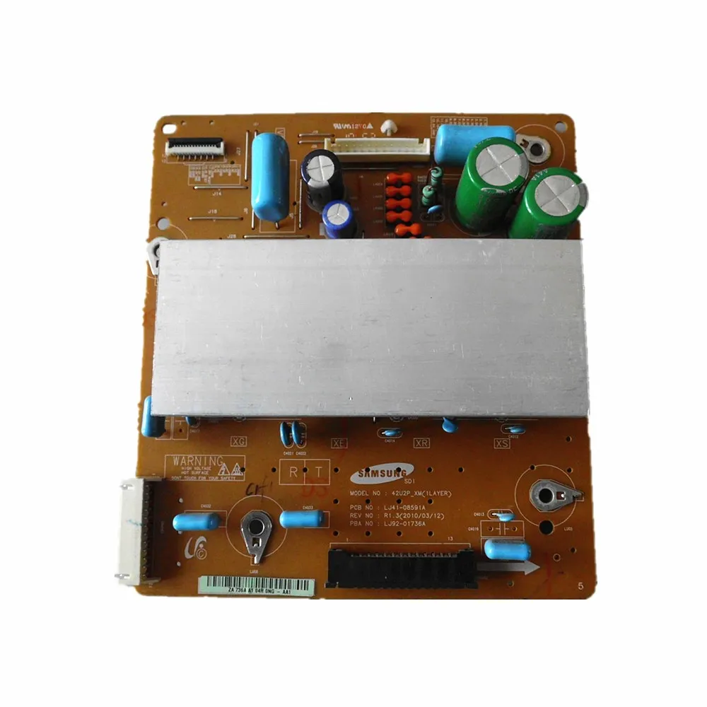 Tested Working Original TV Z Board Television Parts PCB Unit For Samsung YB09 YD13 42U2P-XM LJ92-01736A LJ41-08591A