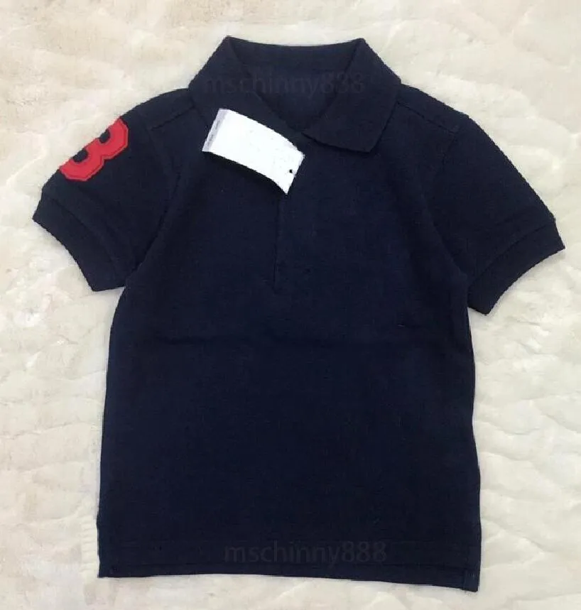 Crianças Designer Polos Camisa Bordado Roupas Bebê Meninos Carta Carta Polo T-shirt Casual Camisa Roupas Crianças Tee Tops
