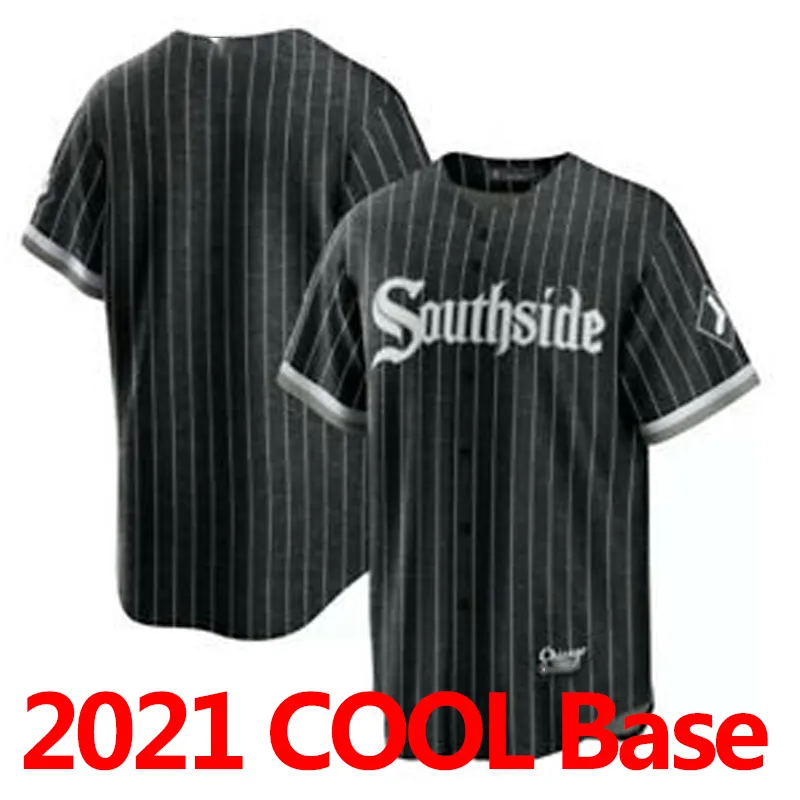 2021 City Connect White Sox Black Authentic Men’s Jersey Custom