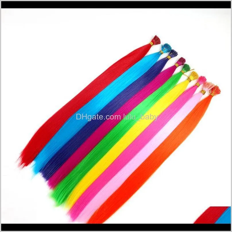 Colorful Stick I Tip Synthetic 22Inch 1Gstrands Loop Micro Ring Qdsnt Wkncm