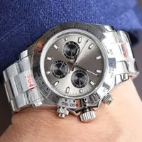 Top Mens Automatic Mechanical Watches 40mm Classic Watch Stainless Steel Strap Waterproof Design Ceramic Case High Quality