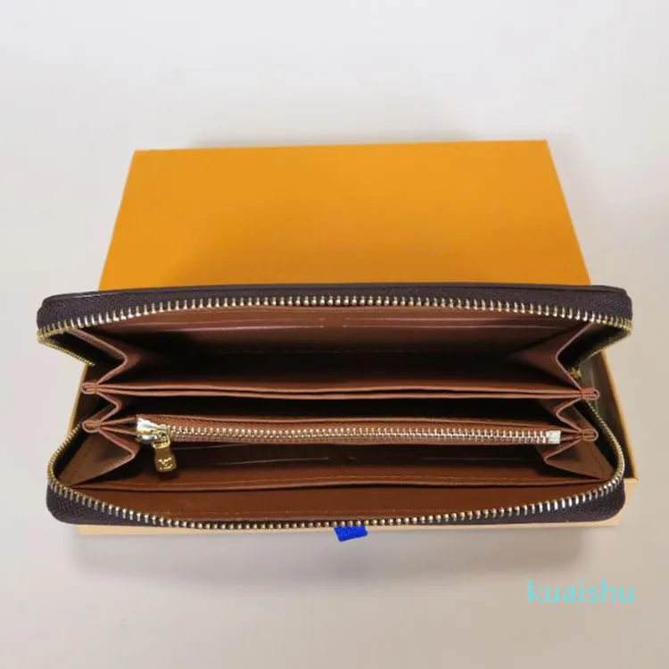 Zippy Portfel pionowy Najbardziej stylowy sposób prowadzenia wokół kart pieniędzy i monety słynne projektowanie mężczyzn skórzany portfel posiadacz karty długie busines