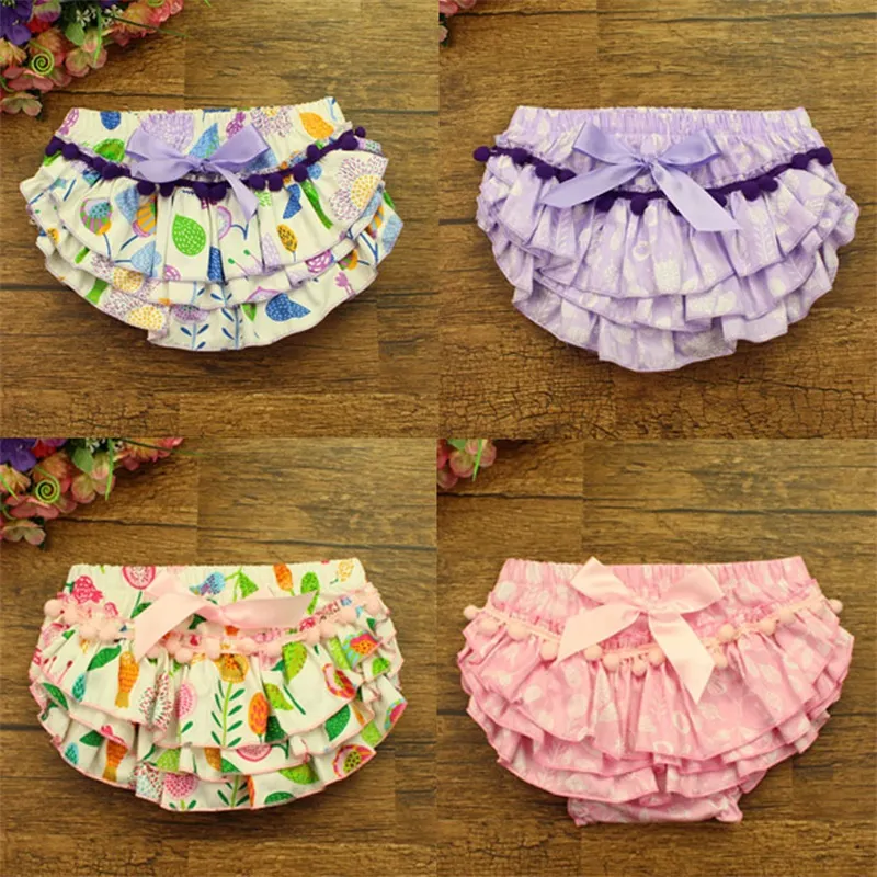 Summer ny baby bomull tofs bloomers spädbarn chevron satin bloomers söta baby shorts flickor chevron byxor baby blöja omslag 852 v2