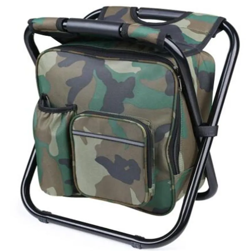 Portable Camouflage Folding Chair For Outdoor Camping, Fishing, Drawing,  And Sketching Multifunctional Army Style Back Pack Stool From Yundon,  $61.75