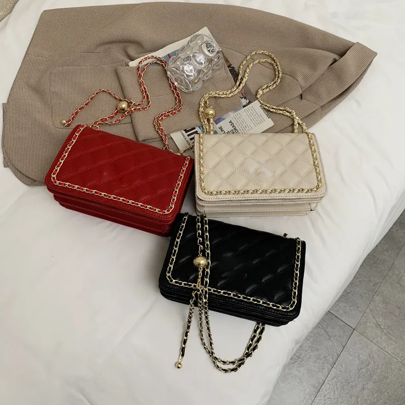 Bolso De Hombro Con Cadena De Ley Bolsos Peque os Con Bola Dorada