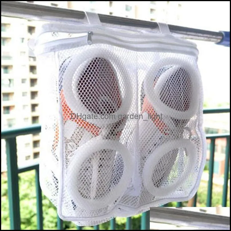 Laundry Bags Portable Washing Bag Fashion Storage Organizer Mesh Net Shoes Dry Shoe Practical Daily Tools1