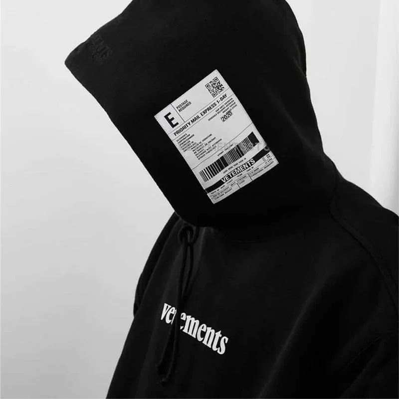 High Street Embroidered Vetements Vetements Hoodie Loose Fit, 1:1 Scale,  Best Quality Vtm Pullover Hoody With Big Tag Patch For Men And Women From  Buydhgatett, $34.62