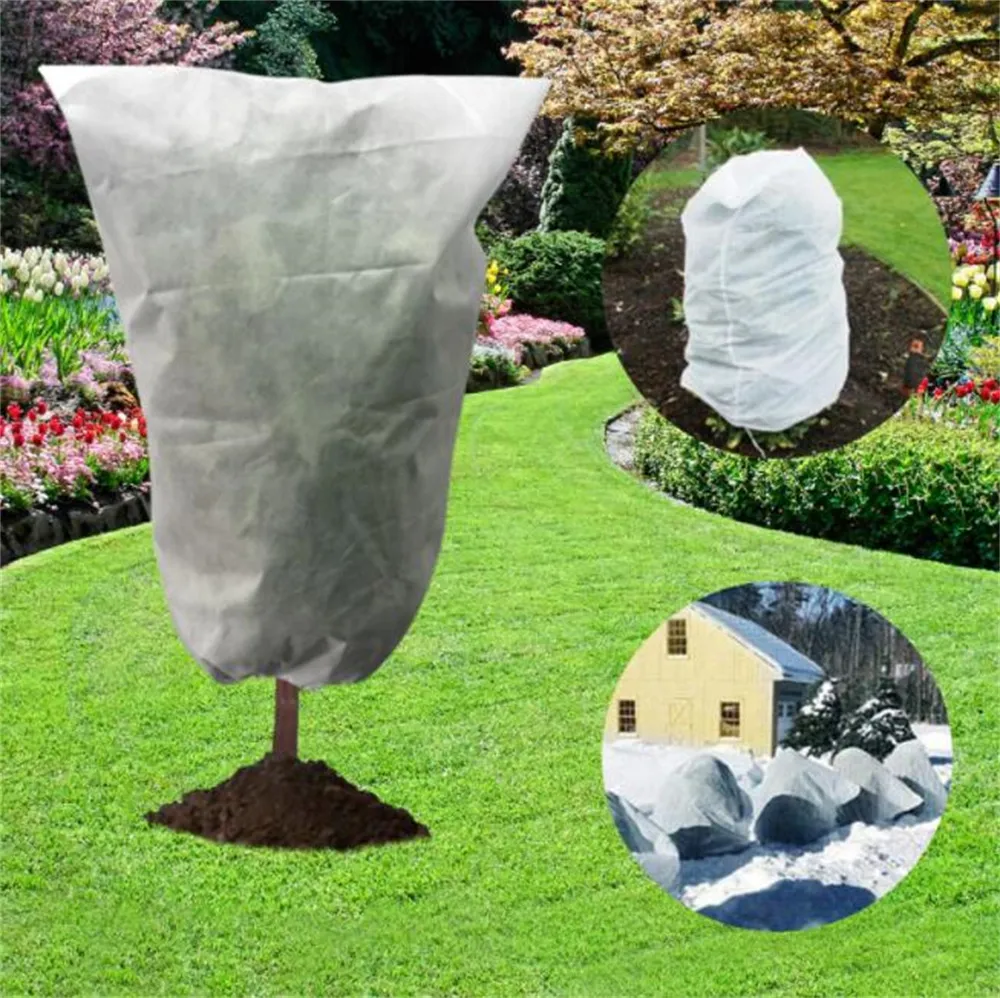 Garden Supplies Reusable Plant Covers With Drawstring... From Santi, $2.93  | DHgate.Com