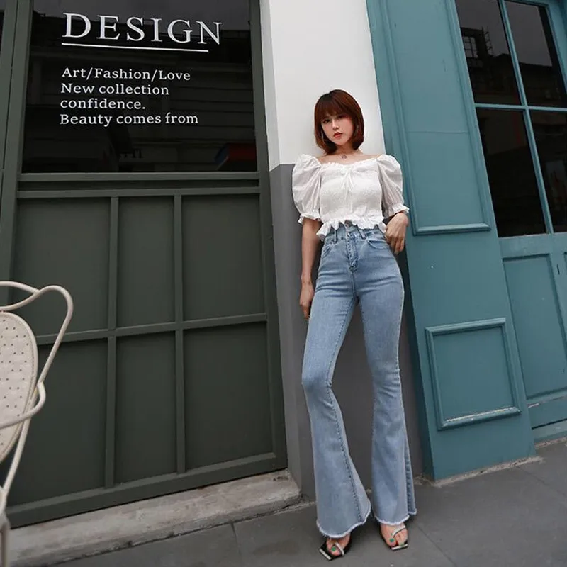 Jeans wide on sale leg mujer