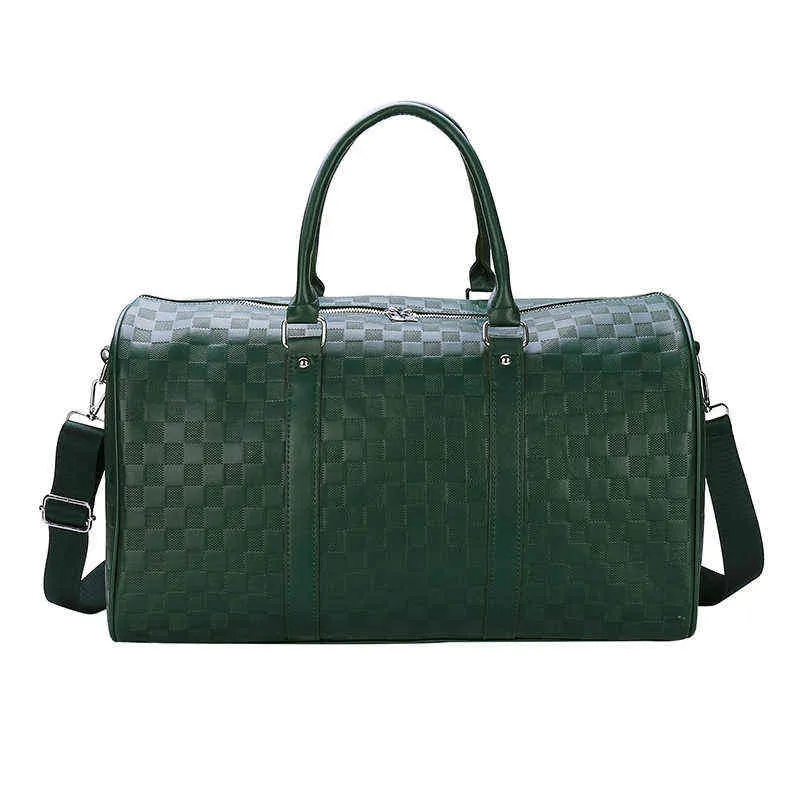 Mode De Luxe Duffle Sacs De Voyage Imperméables Femmes Week-End Sac À Main Hommes Fitness Sac À Bandoulière Femme Bagages Sac Grand Capac 211102