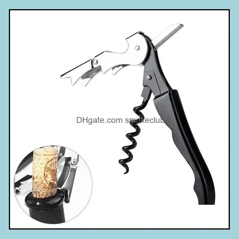 20pcs Waiter Wine Tool Bottle Opener Sea horse Corkscrew Knife Pulltap Double Hinged Corkscrew