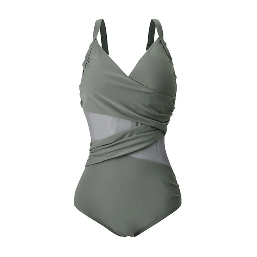 Plus Size One Piece Swimsuit: Sexy Mesh Design, Up to 4XL - Shop Womens Plus  Size Swimwear Now! from Dhgate Swim wear - price 35.59