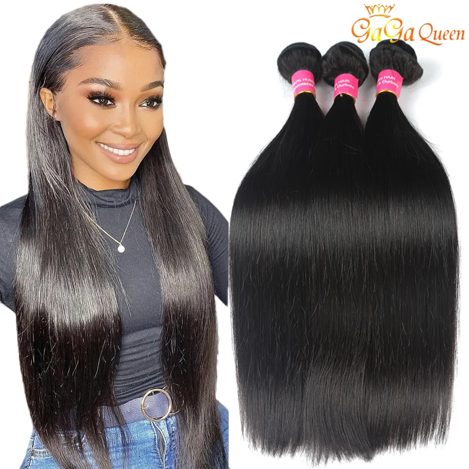 Indian Virgin Hair Straight Wholesale Indian Brazilian Straight Hair Weave Bundles unprocessed Indian Straight Virgin Human Hair Extensions