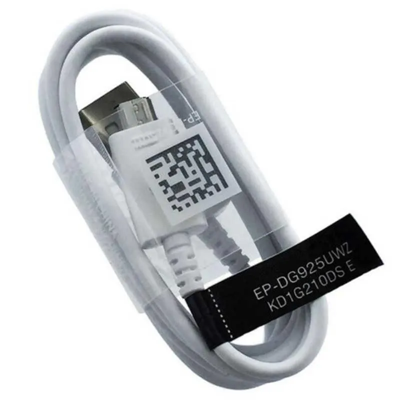 Micro USB 2.0-kabels voor Galaxy S7 S6 edge Plus 1,2M Syncdata snellaadsnoer