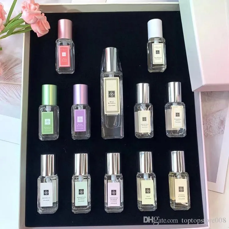 Conjunto de perfumes para mulheres perfume homens spray de fragrância 7.5ml 4 peças orientais notas florais EDP EDC 12-peça e entrega rápida