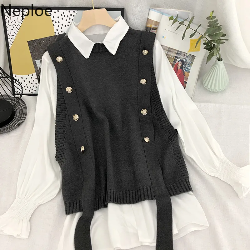 Preppy Style Outfits for Women Korean Inspired Knit Vest