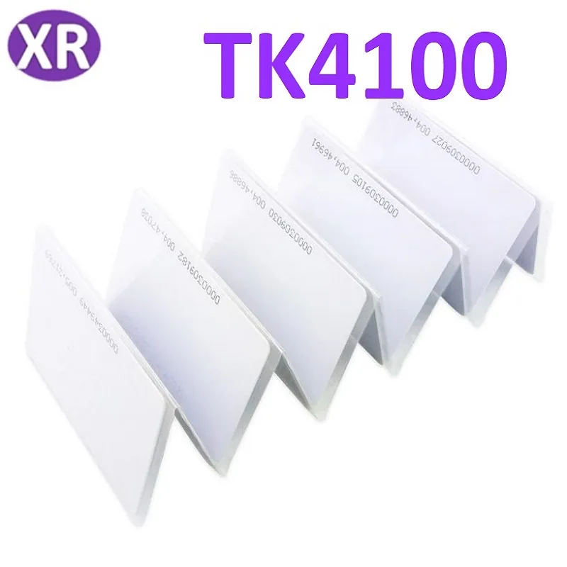 Xiruoer 150 Stück 125 kHz Proximity-Karte RFID EM4100 TK4100 Smart Card RFID-ID-Karten für die Zugangskontrolle Zeiterfassung