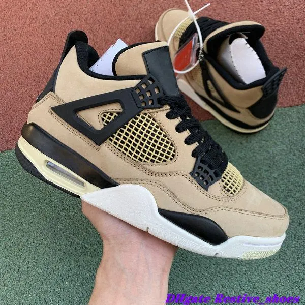 Jumpman 4 Basketball Shoes Women Men 4s White Oreo Sail Infrared