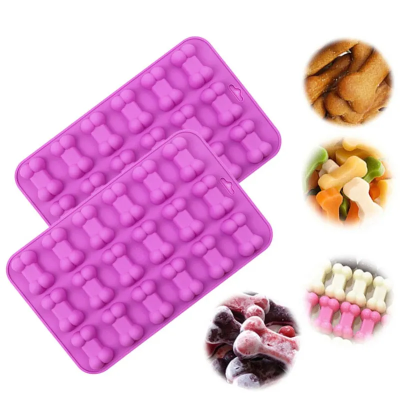 Molde De Silicona Para Hornear Galletas Para Perros, Golosin | Envío Gratis