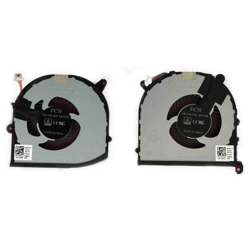 GPU-Lüfter für XPS 15 9560-Serie 0VJ2HC 0TK9J1 L+R Laptop-Pads