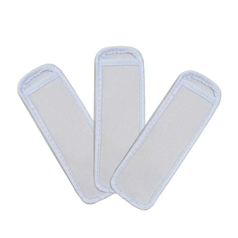 Ice Cream Tools Sublimation Blank Reusable Neoprene Popsicle Holder Insulator Sleeves Freezer Pops Holders Antifreezing Sleeve Bags Ices Bag Cover Pouch for Kids