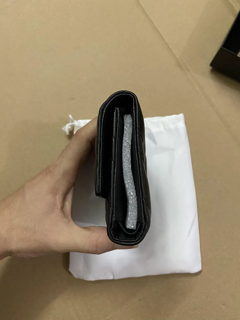 ☆ DHgate 디자이너 레이디스 클러치 지갑 : 퀼트 진짜 가죽 코인 지갑 신용 카드 홀더 세련된 여자의 짧은 지갑 | 오늘  ₩53,028 특가