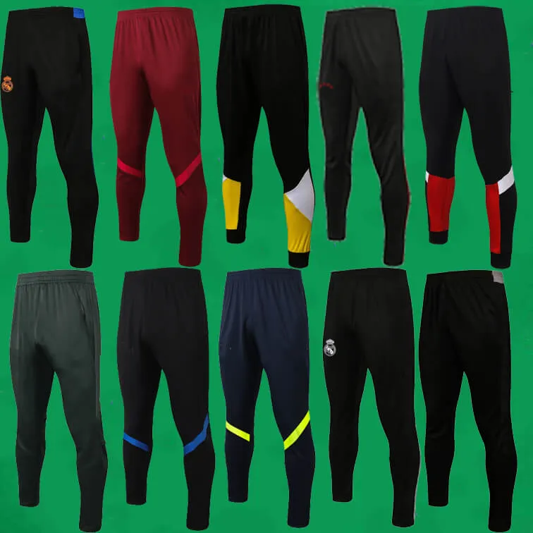 21 22 Real Madrid Soccer Long Pants Mens Football Pantalones Adult