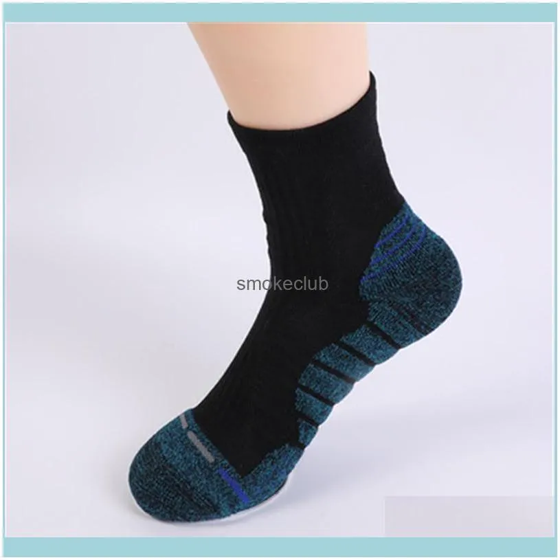 Pair Stripe Sports Sock Warm Thermal Outdoor Cycling Running Camping Cotton Breathable Socks Autumn Winter Unisex