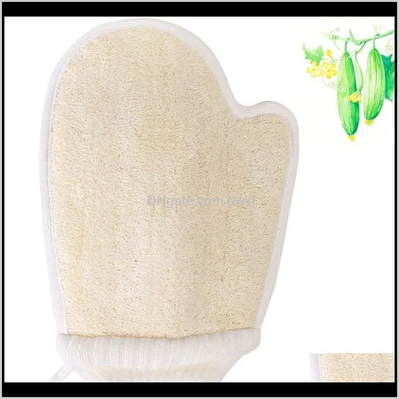 natural fiber hemp bath exfoliating glove scrubber loofah mitt washcloths sisal shower exfoliating massage loofah bath glove lxj061