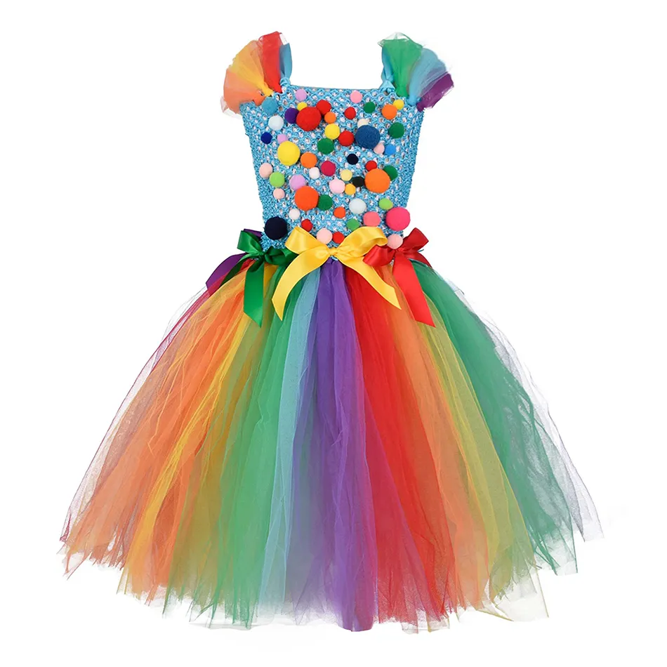 Candy Land Lollipop Themed Baby Girls Cumpleaños vestido de cumpleaños Outfit Niños Vestido de verano Vestido Ropa Ropa para niños Set Candy Land Lollipop Themed Baby Girls Cumpleaños vestido de cumpleaños Outfit Niños Vestido de verano Vestido Ropa Ropa para niños Set