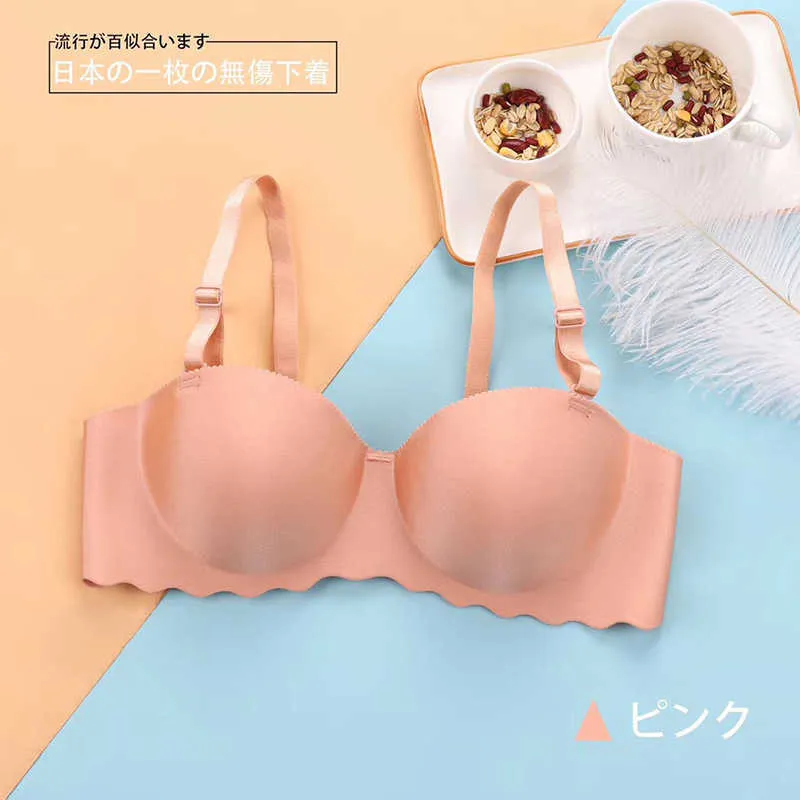 Sexy Women Strapless Invisible Bra Push Up High Quality Bandage Pull Bras  1/2 Cup Seamless Fashion Girls Bra Top Underwear - Price history & Review, AliExpress Seller - UUJULY Store