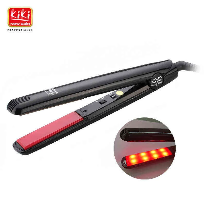 Premium Ultrasonic Infrared Hair Treatment Iron: Professional