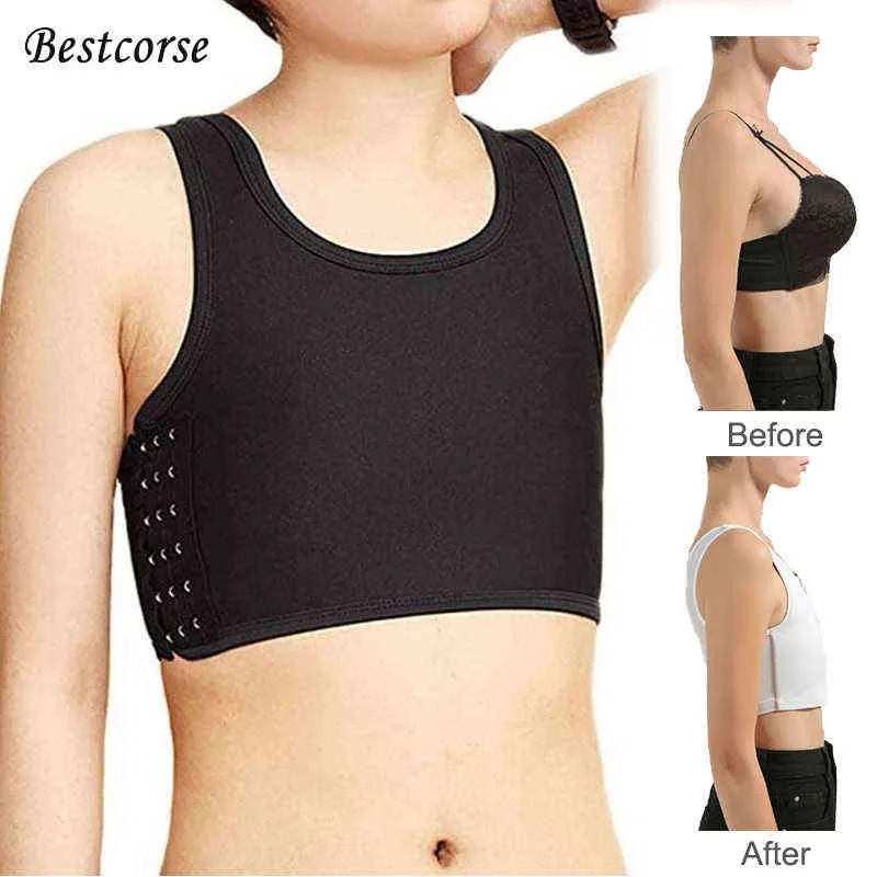 Adjustable Elastic Chest Binder for Transgender Tomboy Lesbian Trans