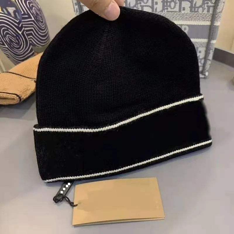 Gorro de grife para mulheres, gorros masculinos, gorros de marca G, outono inverno, gorros esportivos de malha, gorros grossos, casuais, ao ar livre, 2 cores