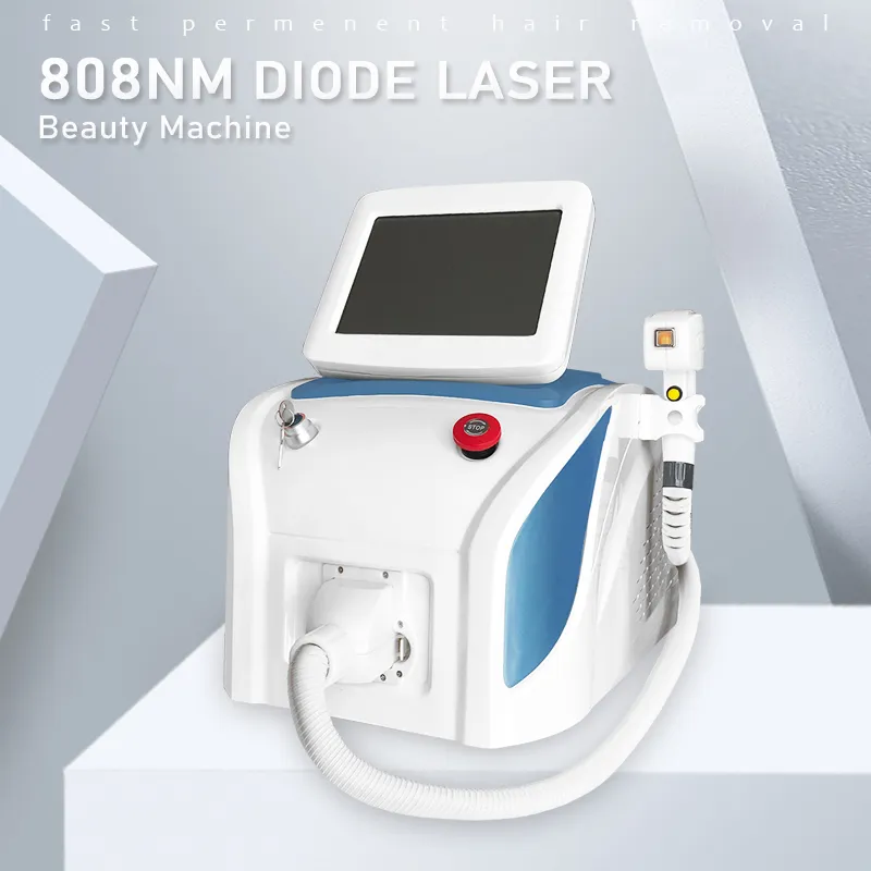Portable 808nm Diode Laser Machine Permanent Hair Removal Beauty Salon Equipment