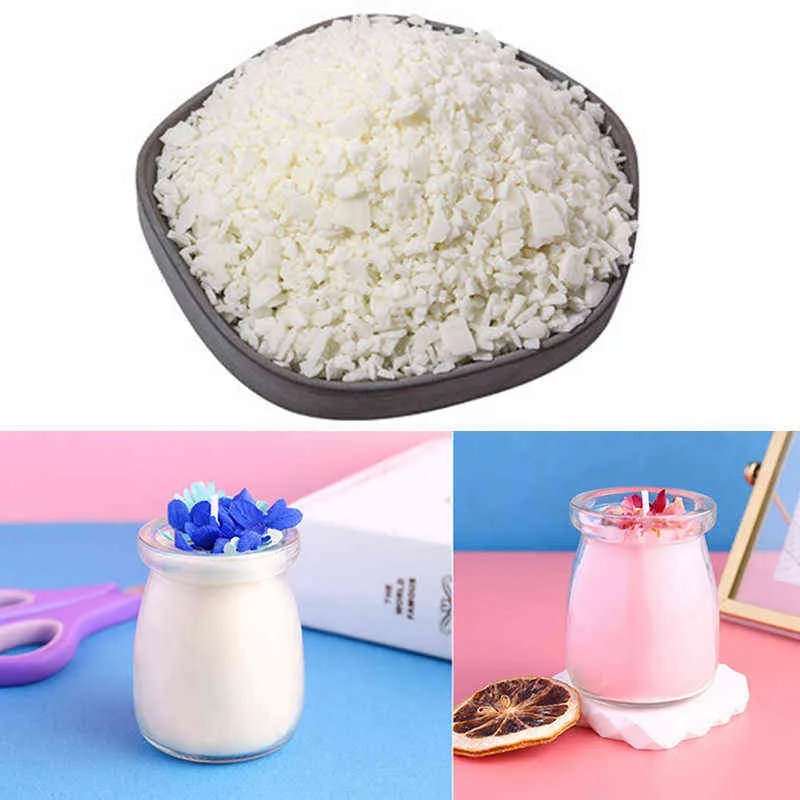 Candles Natural Soy Wax Candle Raw Material DIY Candle Making Handcraft Wax  Candle Making Supplies Sealing Wax Accessories 0.5/1KG H1222 From Tke5,  $28.13