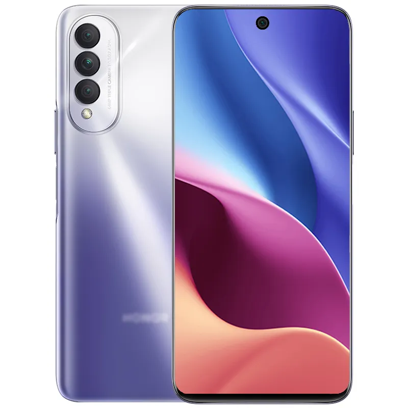 Original Huawei Honor X20 SE 5G Mobiltelefon 6 GB RAM 128 GB ROM MTK Dimensity 700 Octa Core Android 6,6 Zoll LCD Vollbild 64 MP AI 4000 mAh Fingerabdruck-ID Smart-Handy