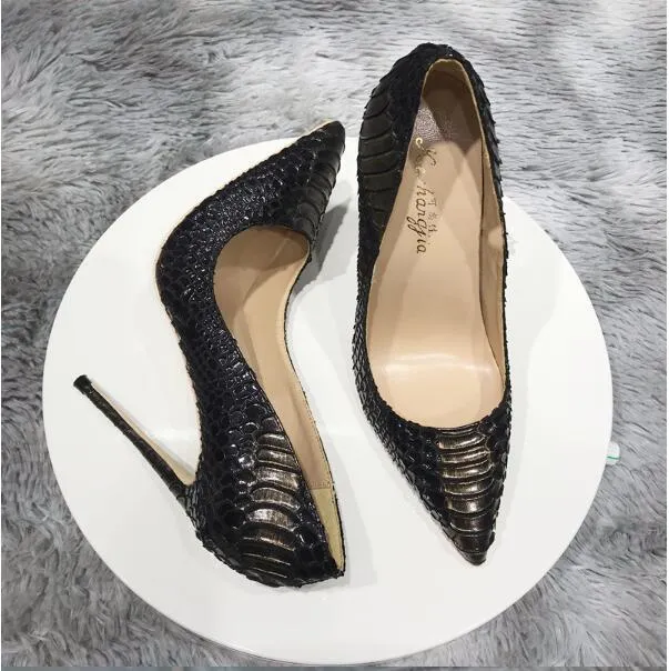 Wholesale Fashion Luxury Design Women Shoes Red Bottoms High Heels 8cm 10cm  12cm Plus Size Eu45 Black Sexy Pointed Toes Pumps Dress Party Shoe Retro  White Blue Wedding From 59,37 €