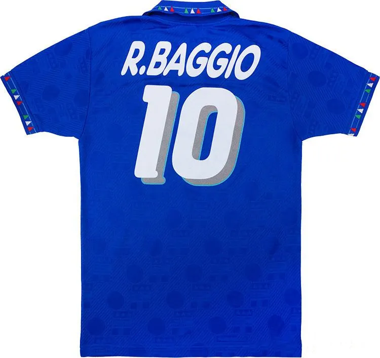 Roberto Baggio Italy soccer jersey