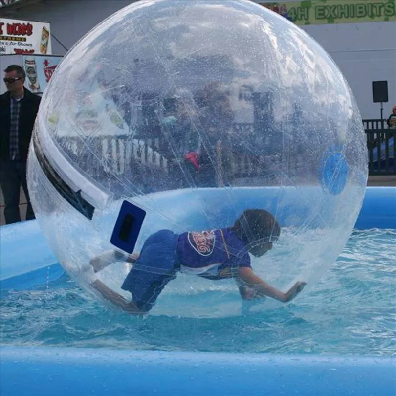 Inflatable Waterball Walking Balls Large PVC Blue Bouncer For Pool Games Available In 5ft 7ft 10ft With Free Delivery From Vanoinflatable 180.91 DHgate.Com