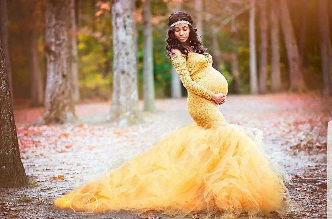 knee length dresses for ladies Maternity Gipsy layered Dress #7023 main image 0