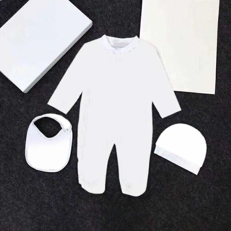 Baby Bodysuit Boys Girls Rompers Kids Long Sleeve Cotton Jumpsuits Infant Girls Letter Cotton Romper Boy Clothing