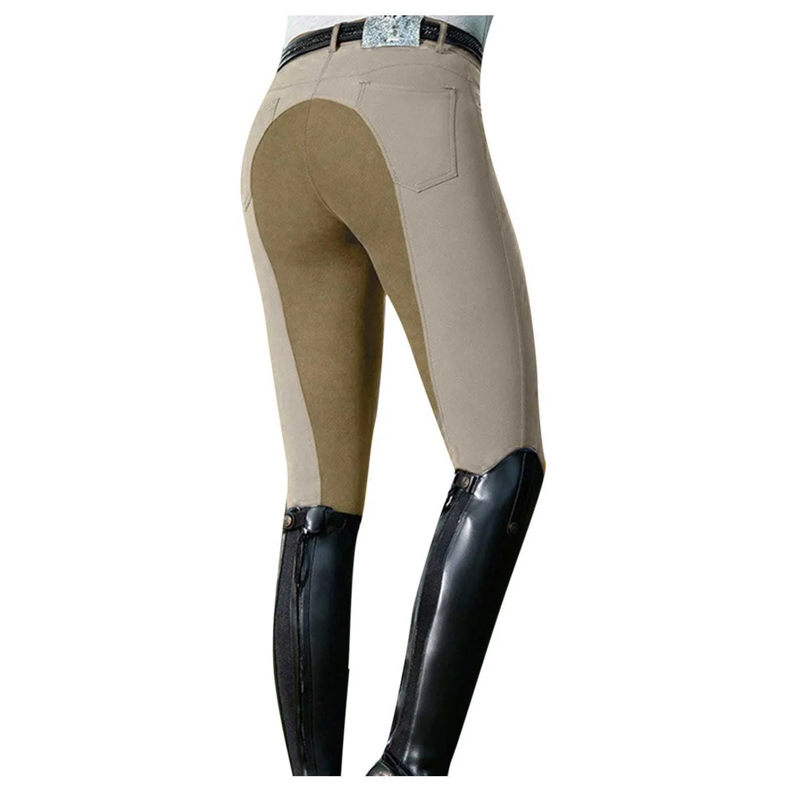 Trousers Womens Horse Riding Camping Running Climbing Women's Riding Pants Exercise High Waist Sports Riding Equestrian Trousers Q0801