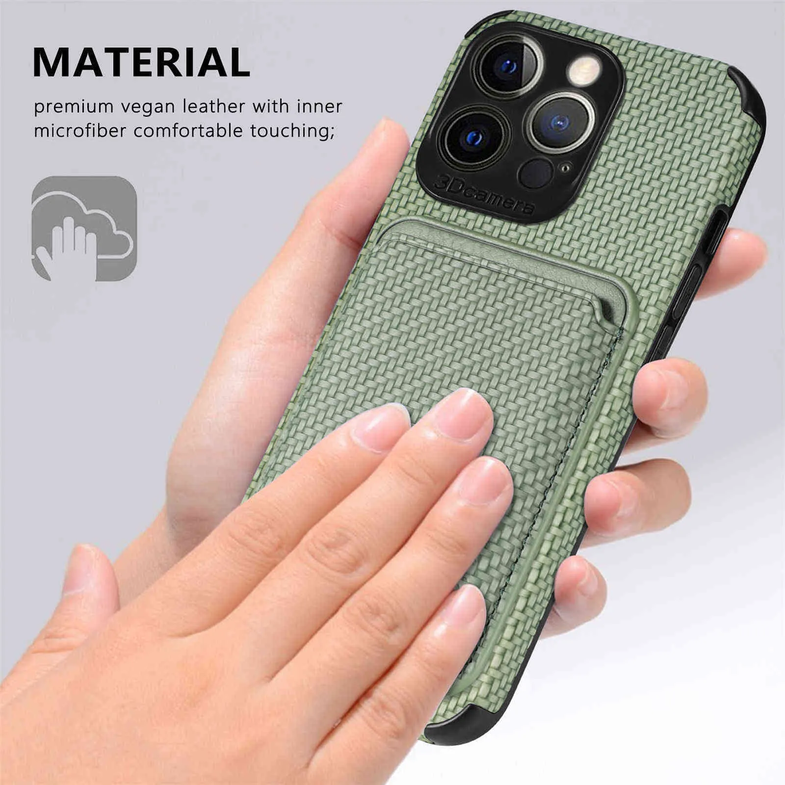 Magsafing Кошелек Беспроводное Зарядное Устройство Крышки Для IPhone 11 12  13 Pro Max X XR XS MAX 7 8 6 6S PLUS SE 2020 Волокна Текстуры Кожаный Чехол  H1120 От Qiuti20, 549 руб. | DHgate